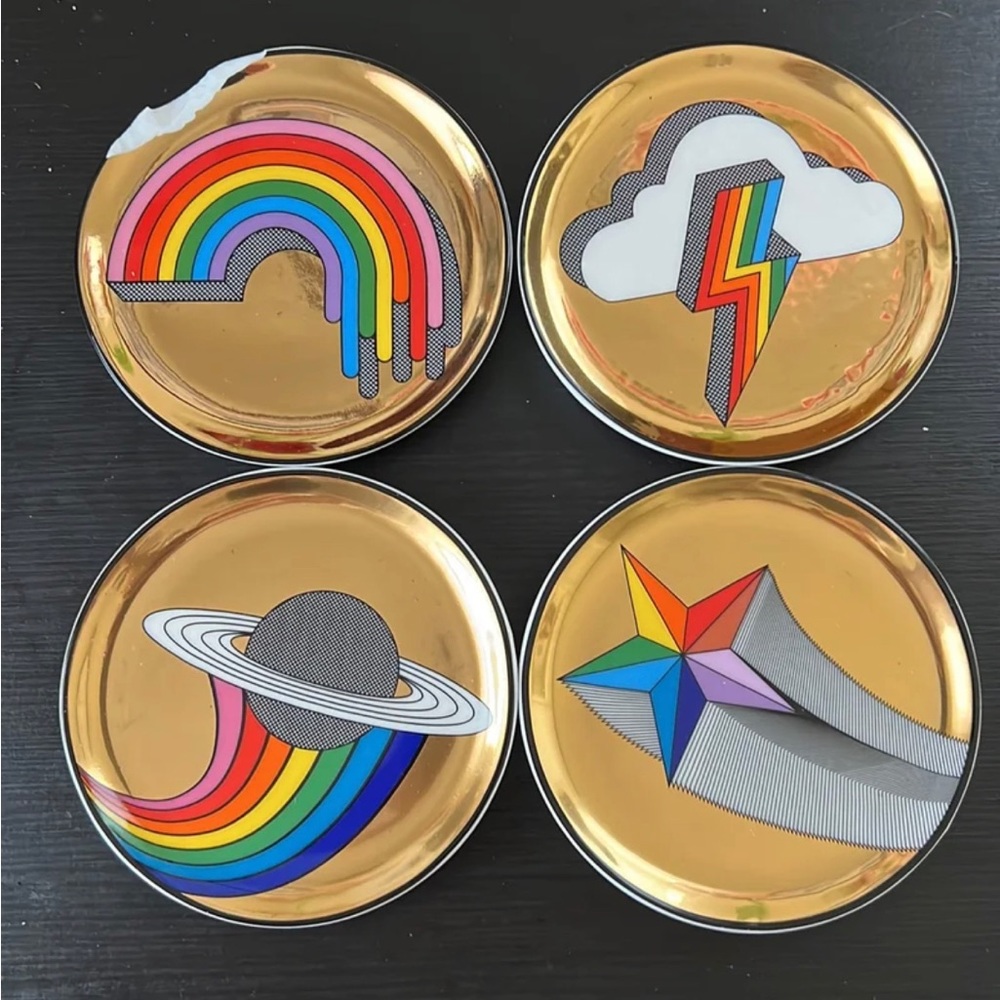 Jonathan Adler porcelain coasters